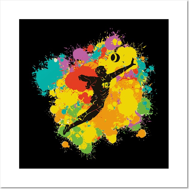 Fitball Color Splashes Wall Art by DaSy23